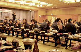 2008日本中部華人華僑聯合忘年会会場