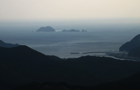 ツヅラト峠から眺める熊野灘